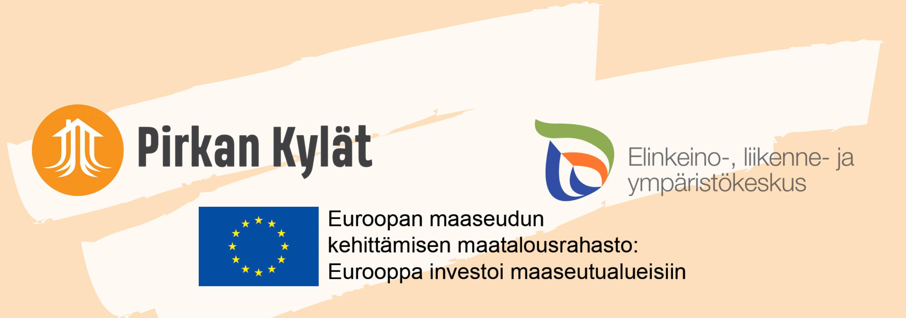Kuva hankkeen rahoittajista. Kuvassa ELY-keskuksen logo ja Euroopan Unionin lippu tekstillä Euroopan maaseudun kehittämisen maatalousrahasto